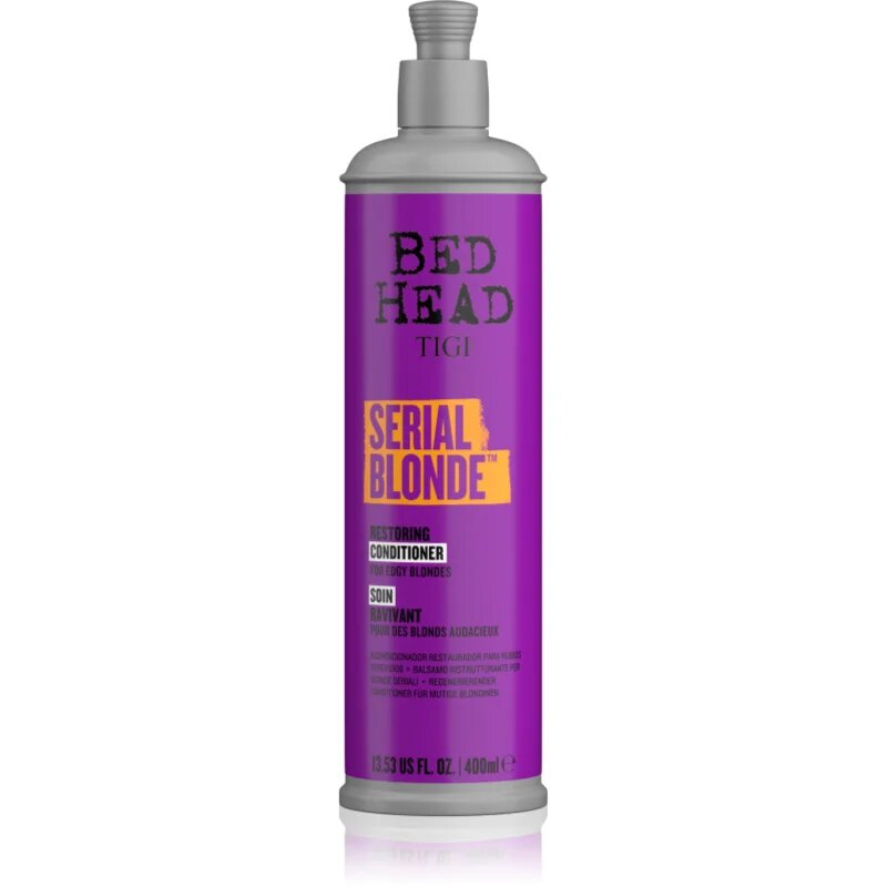 TIGI Serial Blonde Restoring Conditioner възстановяващ балсам за блонд коса и коса с кичури 400 мл.