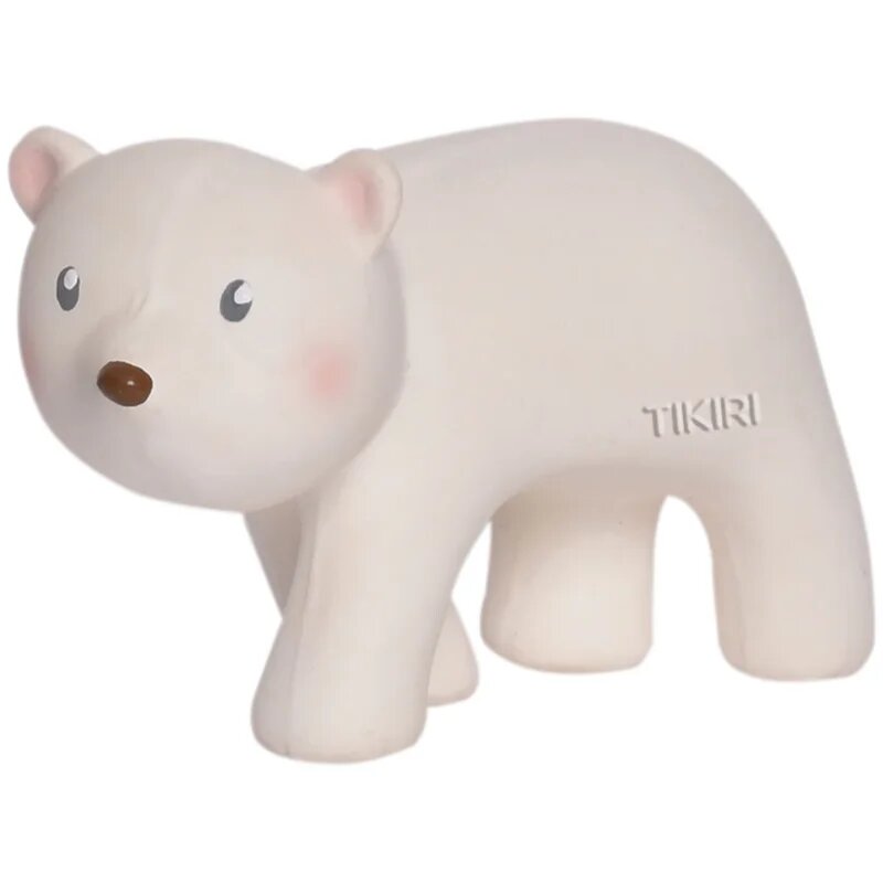 Tikiri Arctic гризалка с дрънкалка Polar Bear 1 бр.