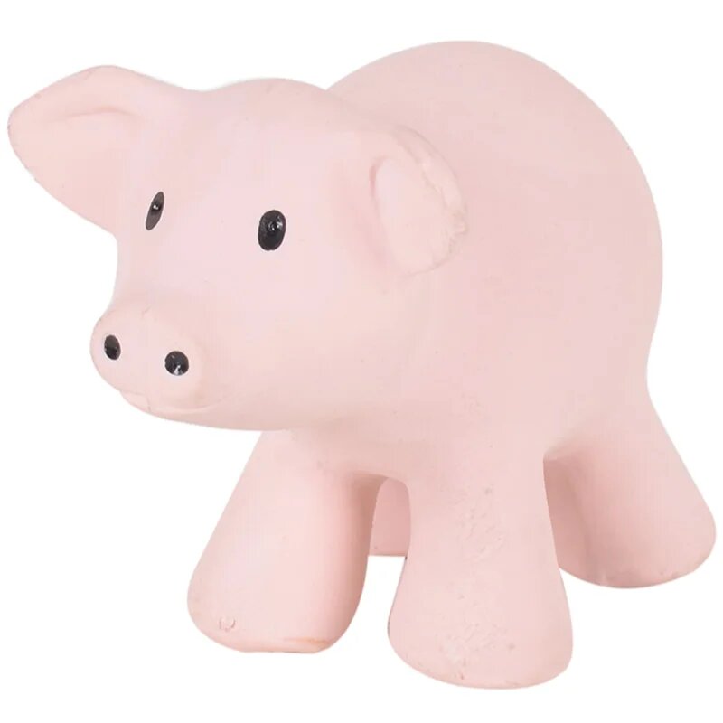 Tikiri Farm гризалка с дрънкалка Pig 1 бр.