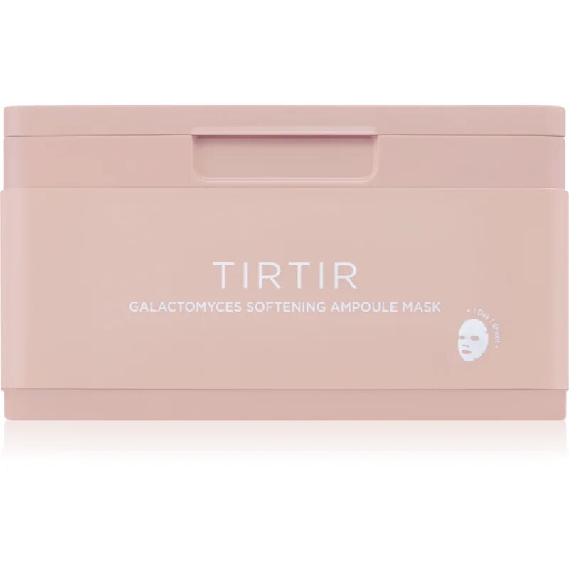 TIRTIR Ampoule Mask Galactomyces озаряваща платнена маска с изглаждащ ефект 30 бр.