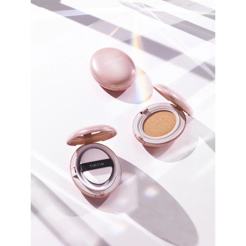 TIRTIR Mask Fit All Cover Cushion Mini матиращ фон дьо тен в гъба цвят 21N Ivory 4.5 гр.