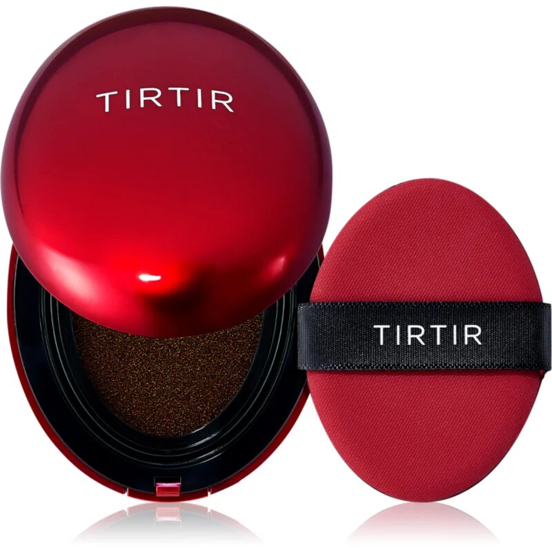TIRTIR Mask Fit Red Cushion дълготраен грим в гъбичка цвят 55N Espresso 18 гр.