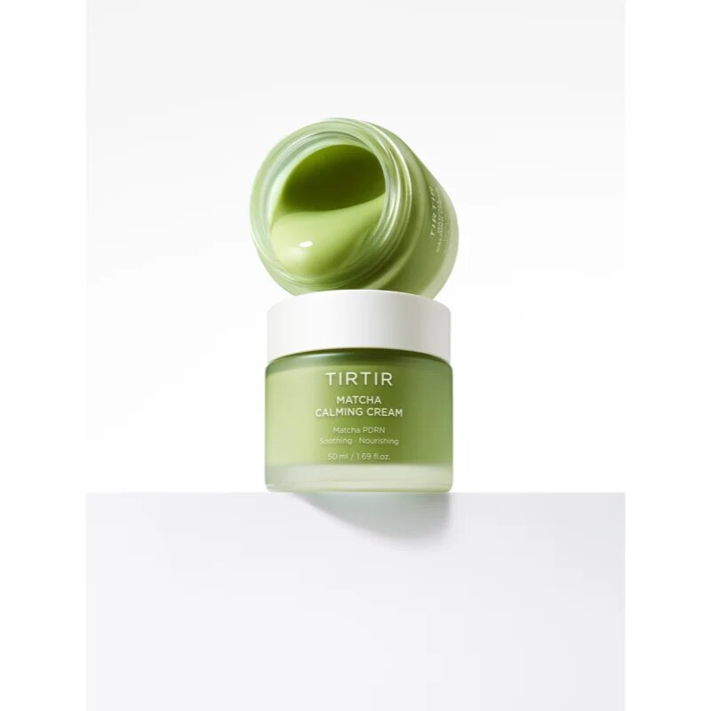 TIRTIR Matcha Calming Cream подхранващ успокояващ крем възстановяващ кожната бариера 50 мл.