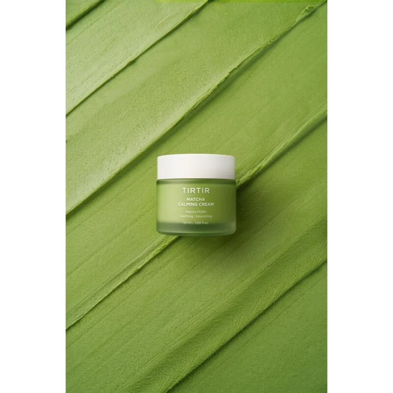 TIRTIR Matcha Calming Cream подхранващ успокояващ крем възстановяващ кожната бариера 50 мл.