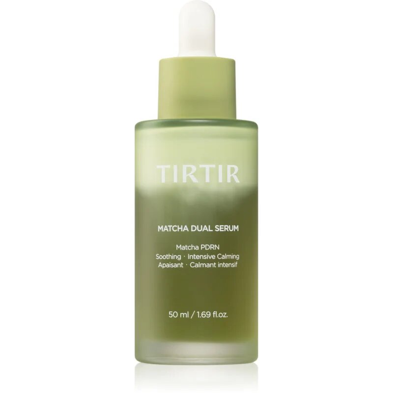 TIRTIR Matcha Dual Serum интензивен хидратиращ серум за успокояване на кожата 50 мл.