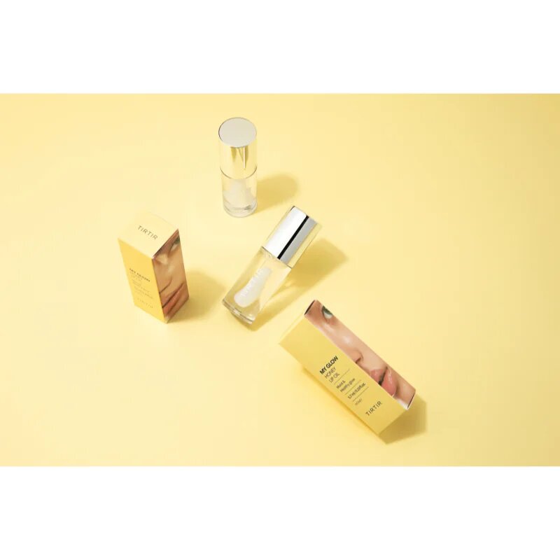 TIRTIR My Glow Lip Oil масло от нар с хидратиращ ефект цвят Honey 5.7 мл.
