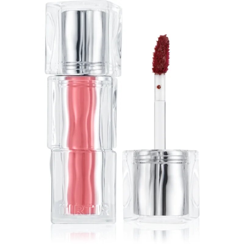 TIRTIR Waterism Glow Tint дълготраен гланц за устни малка опаковка цвят 02 Merry Coral (Waterism Original) 1.8 гр.