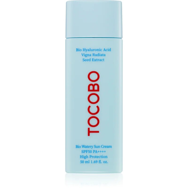 TOCOBO Bio Watery Sun Cream лек хидратиращ крем-гел SPF 50+ 50 мл.