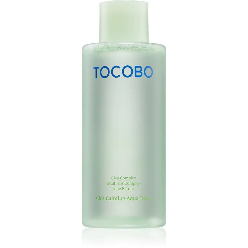 TOCOBO Cica Calming Aqua Toner хидратиращ тоник за укрепване на кожната бариера 200 мл.
