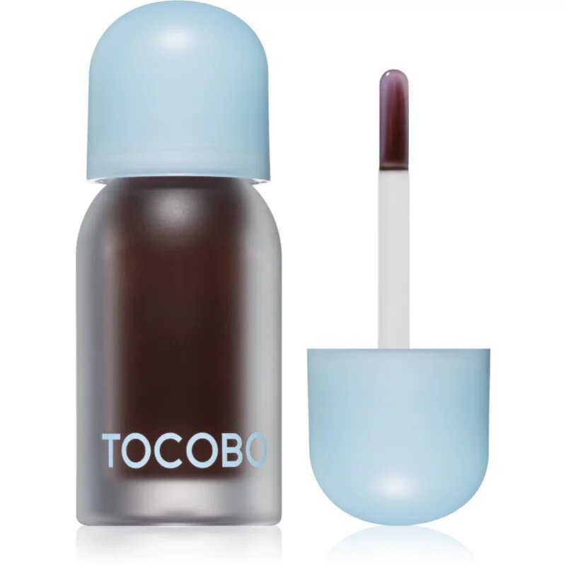 TOCOBO Juicy Berry Plumping Lip Oil тониращо олио за устни с увеличаващ ефект цвят 03 Black Cherry 4 гр.