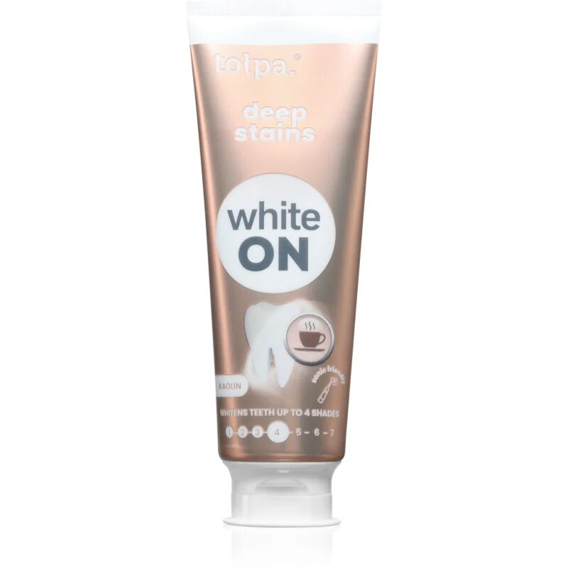 Tołpa On White Deep Stains избелваща паста за зъби 75 мл.