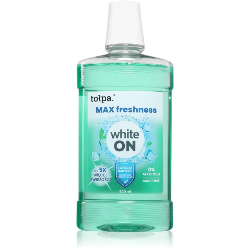 Tołpa On White Max Freshness вода за уста 500 мл.