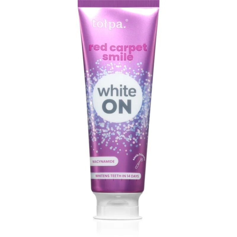 Tołpa On White Red Carpet Smile избелваща паста за зъби 75 мл.