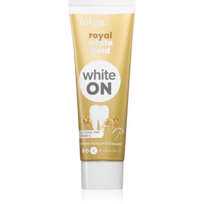 Tołpa On White Royal White Gold избелваща паста за зъби 75 мл.