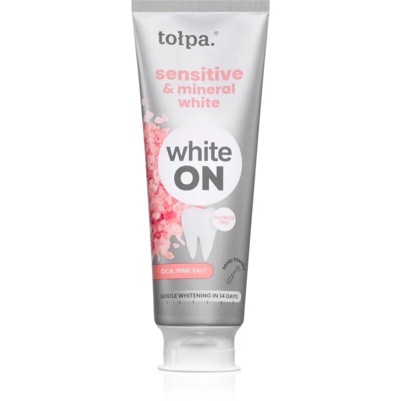 Tołpa On White Sensitive & Mineral избелваща паста за зъби 75 мл.