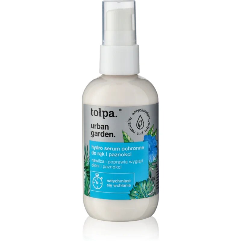 Tołpa Urban Garden Protective Hydro Serum интензивен хидратиращ серум за ръце и нокти 100 мл.