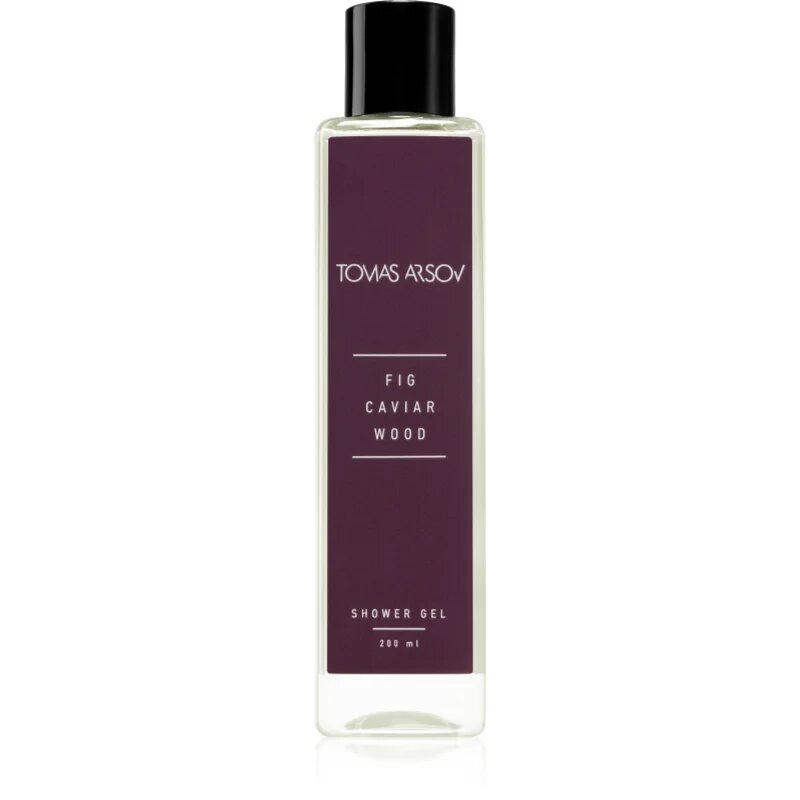 Tomas Arsov Fig Caviar Wood парфюмиран душ гел със стимулиращ ефект 200 мл.