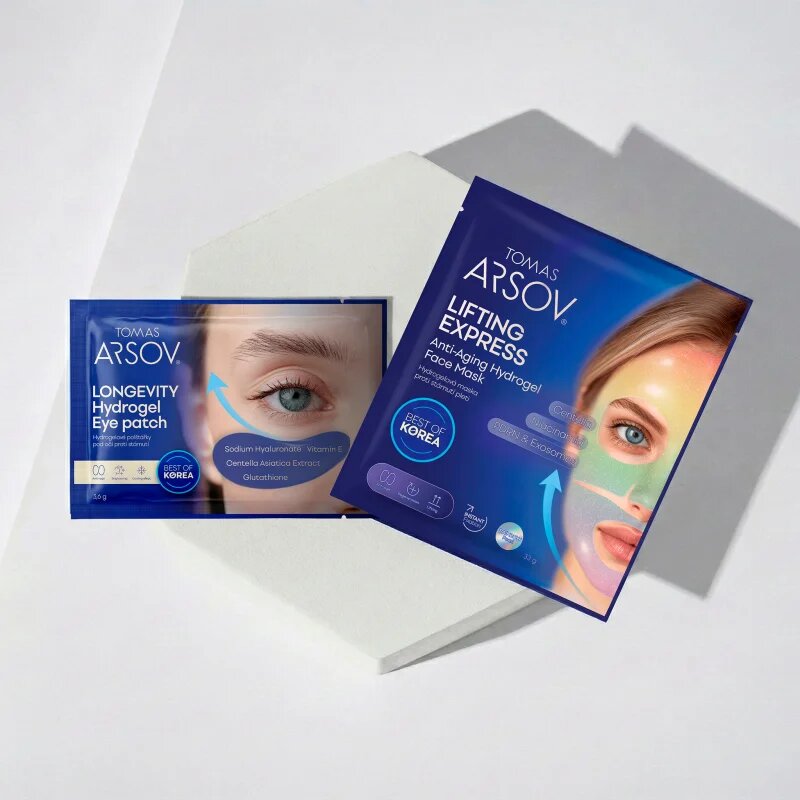 Tomas Arsov Lifting Express Anti-Aging Hydrogel Mask хидрогелна маска против стареене на кожата 1 бр.