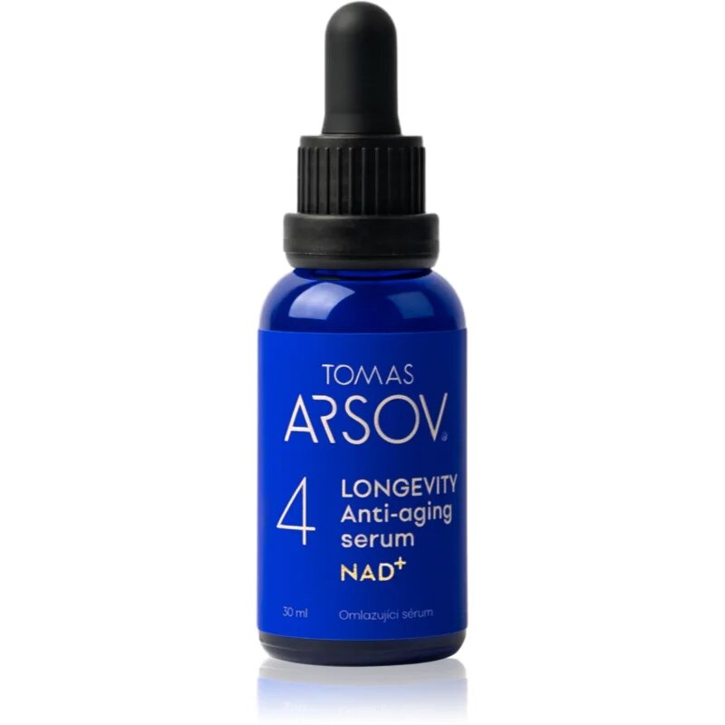Tomas Arsov Longevity Anti-aging serum подмладяващ серум за всички типове кожа на лицето 30 мл.