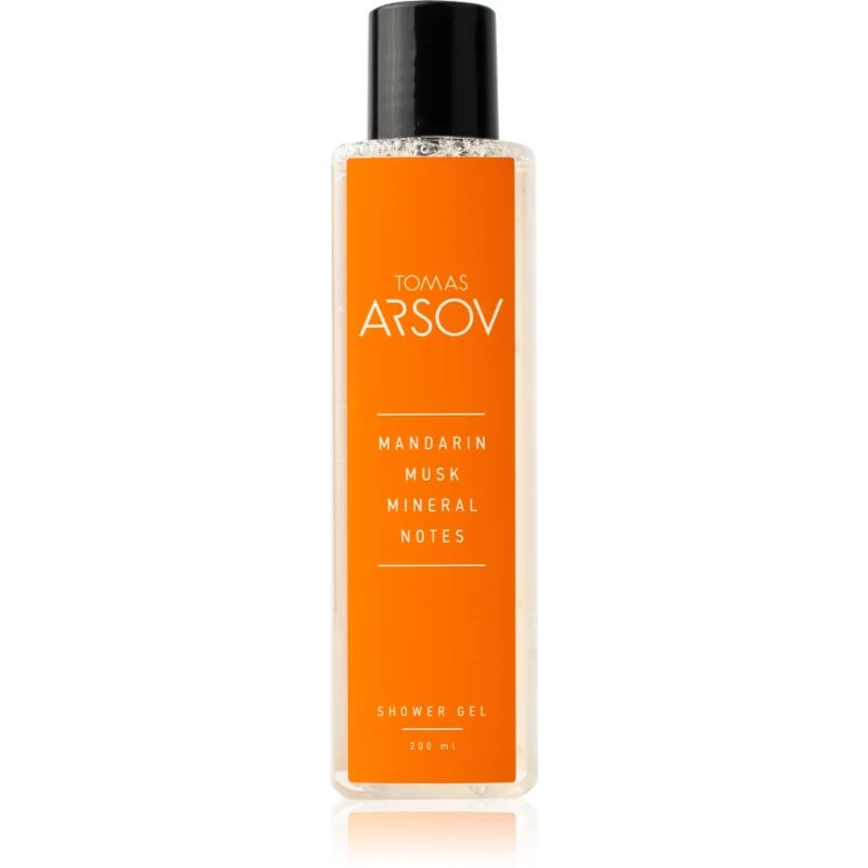 Tomas Arsov Mandarin Musk Mineral Notes Shower gel парфюмиран душ гел с аромат Mandarin 200 мл.