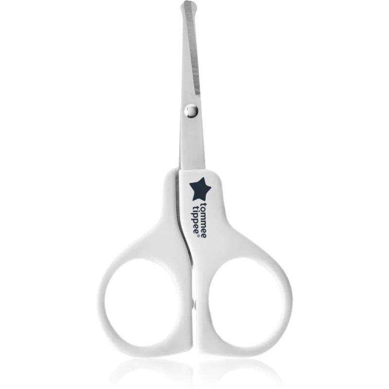 Tommee Tippee Basic детска ножица със закръглен връх 0m+ 1 бр.