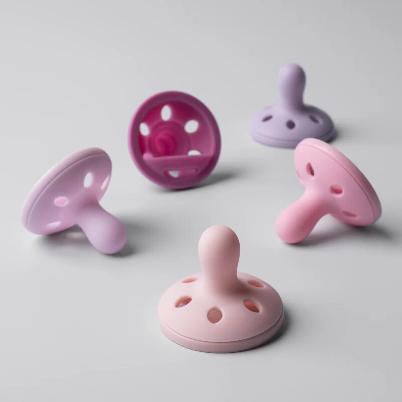 Tommee Tippee Breast-like 6-18 m биберон Girl 2 бр.