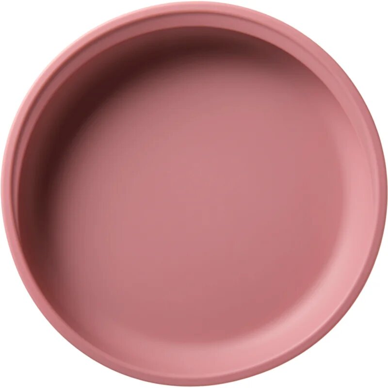 Tommee Tippee EasiStick™ Silicone Weaning Plate чиния с вендуза 4m+ Pink 1 бр.