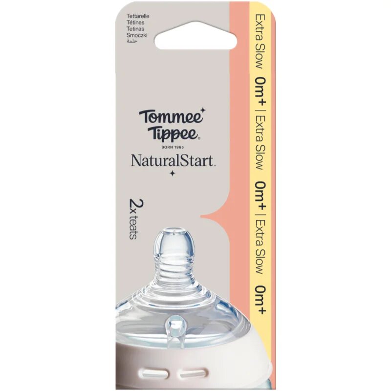 Tommee Tippee Natural Start Anti-Colic биберон за шише 2 бр.