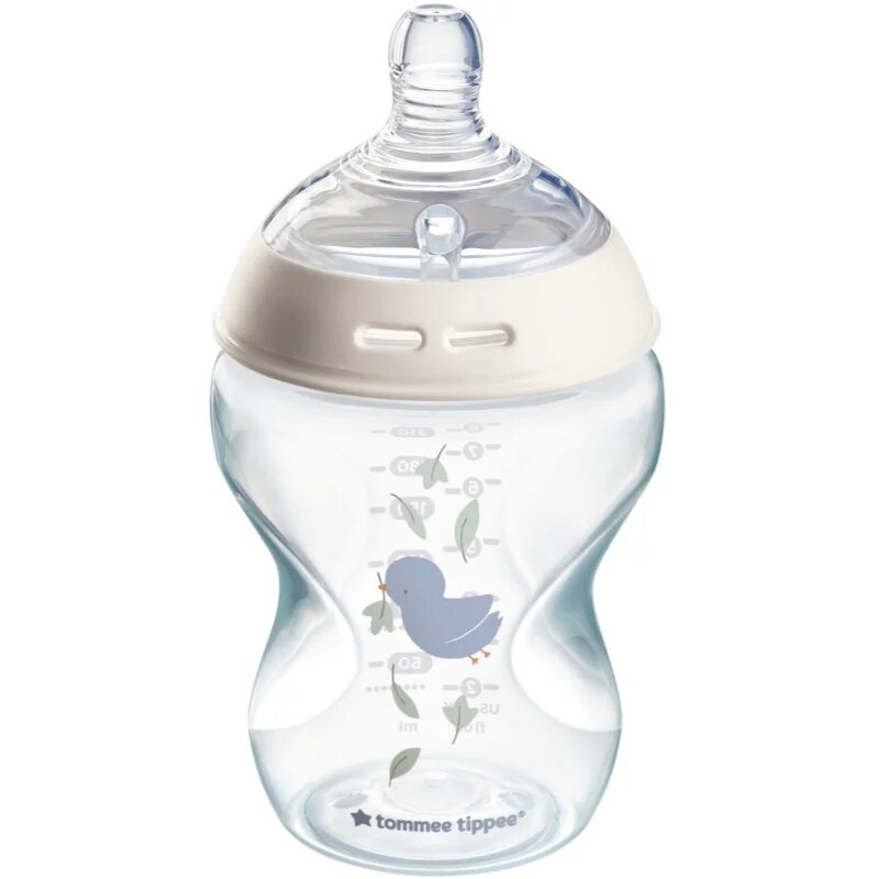 Tommee Tippee Natural Start Anti-Colic шише против колики самостерилизиращ Slow Flow 0m+ 1 бр.