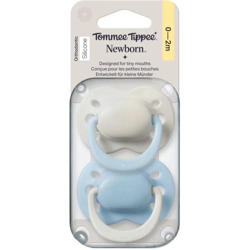 Tommee Tippee Newborn 0-2m биберон Boy 2 бр.