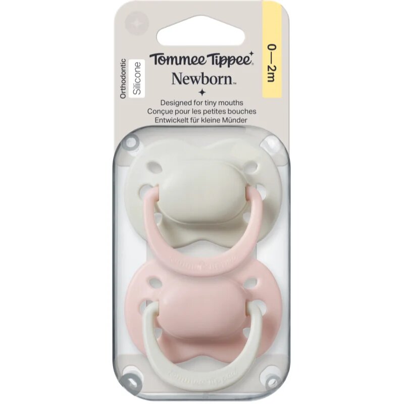 Tommee Tippee Newborn 0-2m биберон Girl 2 бр.