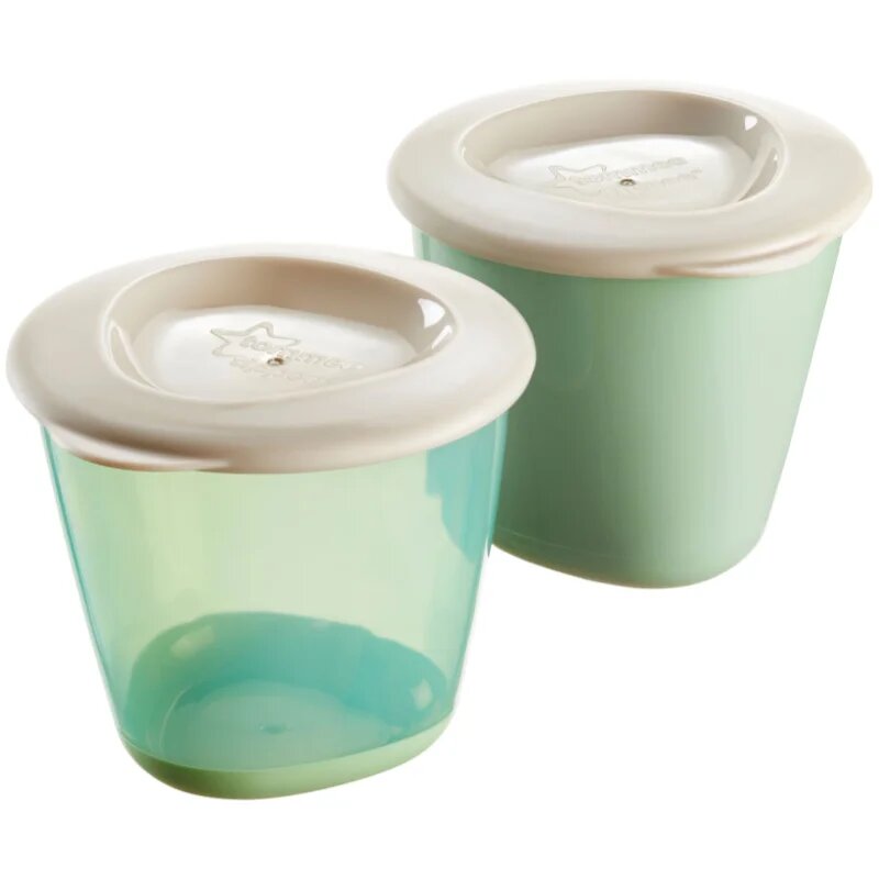 Tommee Tippee Pop-ups контейнери за съхранение на храни 2x110 мл.