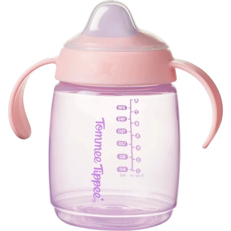 Tommee Tippee Trainer Spout преходна чаша 6m+ Pink 1 бр.