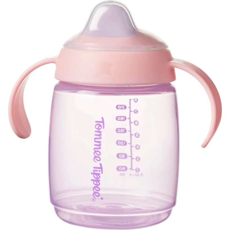 Tommee Tippee Trainer Spout преходна чаша 6m+ Pink 1 бр.