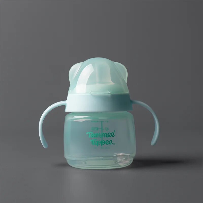 Tommee Tippee Transition Spout Cup неразливаща се чаша 4m+ Blue 150 мл.