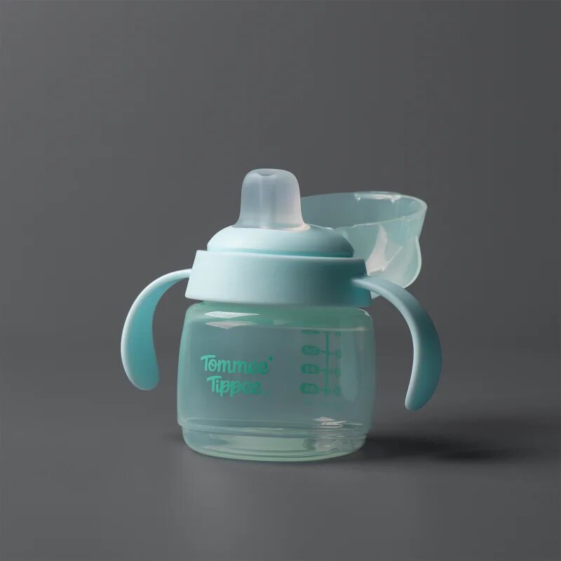 Tommee Tippee Transition Spout Cup неразливаща се чаша 4m+ Blue 150 мл.