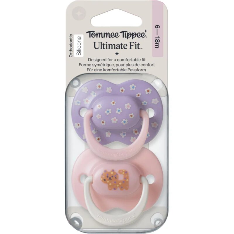 Tommee Tippee Ultimate Fit 6-18m биберон 2 бр.