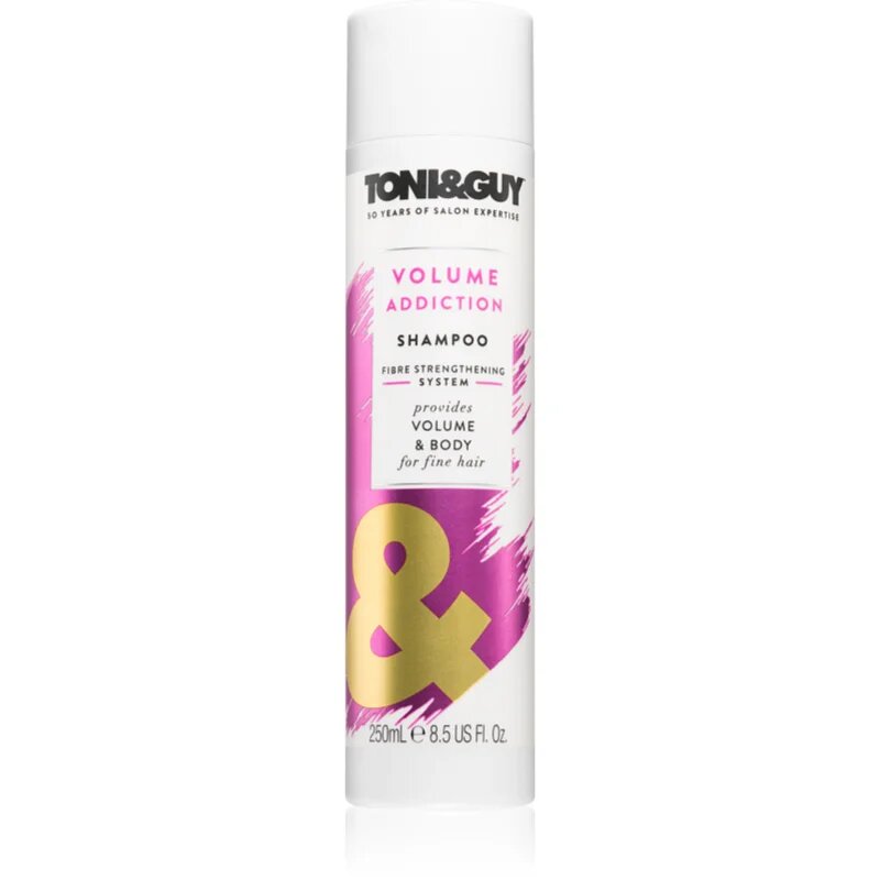 TONI&GUY Volume Addiction шампоан за обем на фина коса 250 мл.