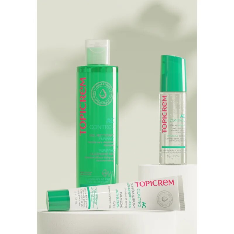 Topicrem AC Active Care активна грижа за чувствителна кожа склонна към акне 40 мл.