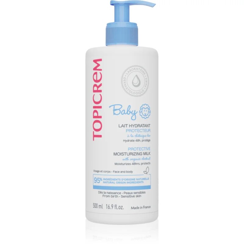 Topicrem BABY My 1st Ultra-Moisturizing Milk хидратиращо мляко за тяло и лице за суха и чувствителна кожа 500 мл.