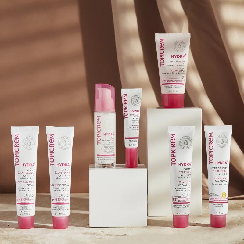 Topicrem Hydra+ Flash Radiance Mask хидратираща и озаряващ маска 50 мл.