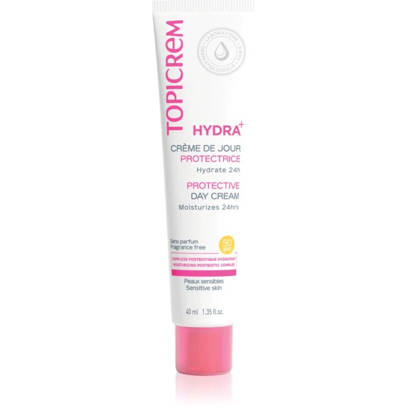 Topicrem Hydra+ Protective Day Cream дневен защитен крем SPF 50+ 40 мл.
