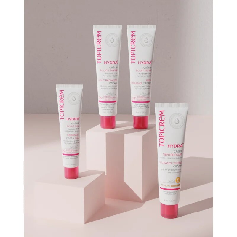 Topicrem Hydra+ Radiance Cream Gel освежаващ гел крем 40 мл.