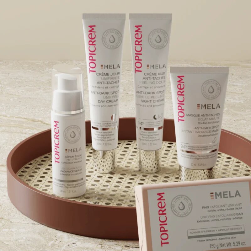 Topicrem MELA Anti-Dark Spot Instant Radiance Mask освежаваща маска против пигментни петна 50 мл.