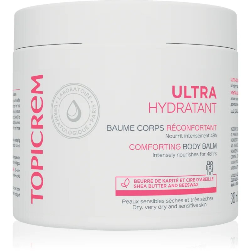 Topicrem UH BODY Comforting Body Balm хидратиращ балсам за тяло 380 мл.