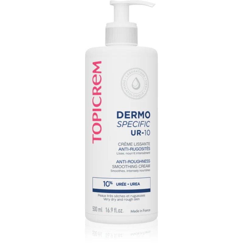 Topicrem UR-10 Anti-Roughness Smoothing Cream крем за тяло за много суха кожа 500 мл.