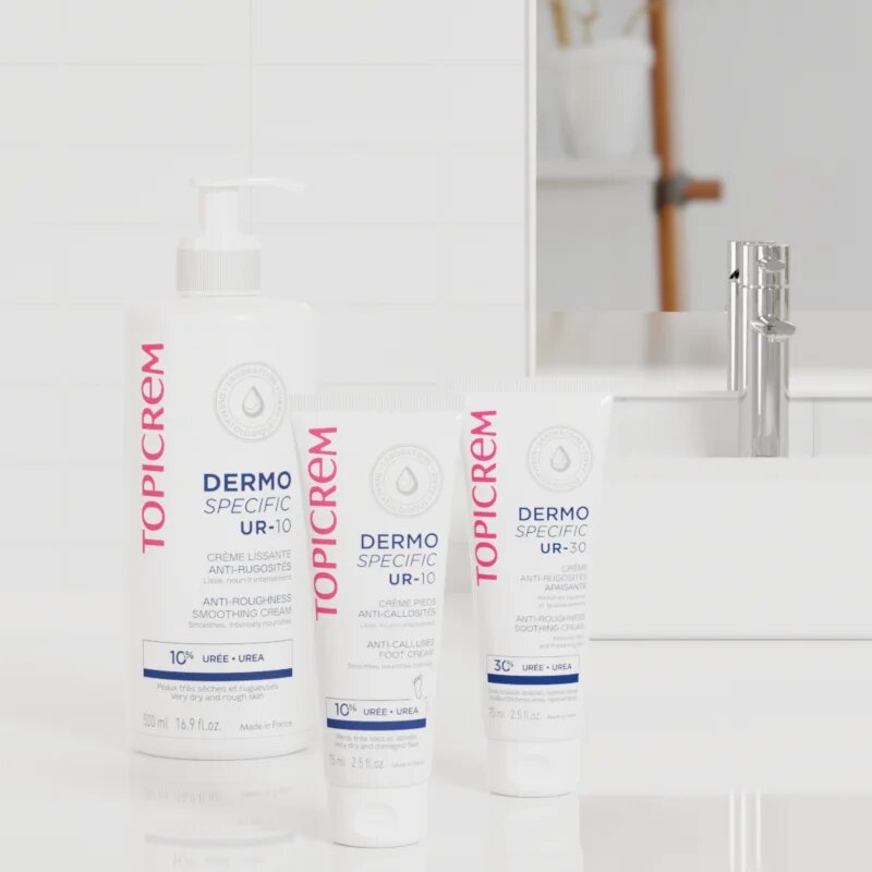 Topicrem UR-10 Anti-Roughness Smoothing Cream крем за тяло за много суха кожа 500 мл.