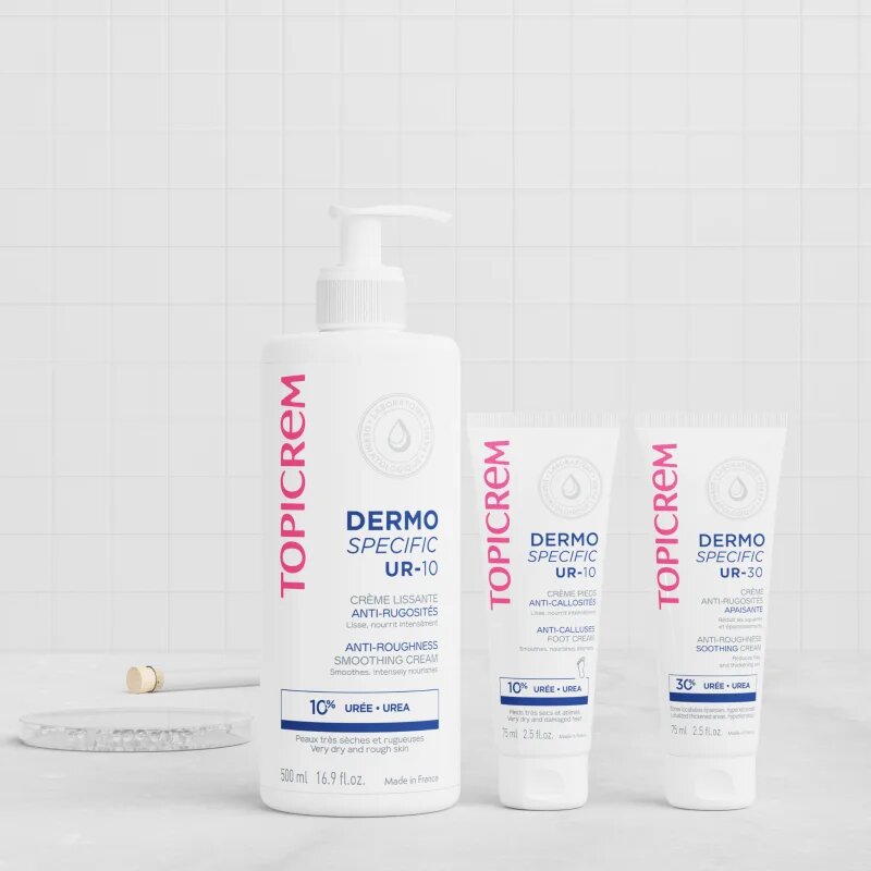 Topicrem UR-10 Anti-Roughness Smoothing Cream крем за тяло за много суха кожа 500 мл.