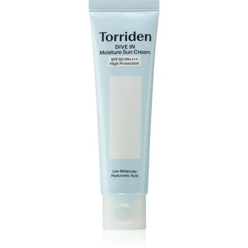 Torriden Dive In Moisture Sun Cream слънцезащитен крем за лице с хидратиращ ефект SPF 50+ 60 мл.
