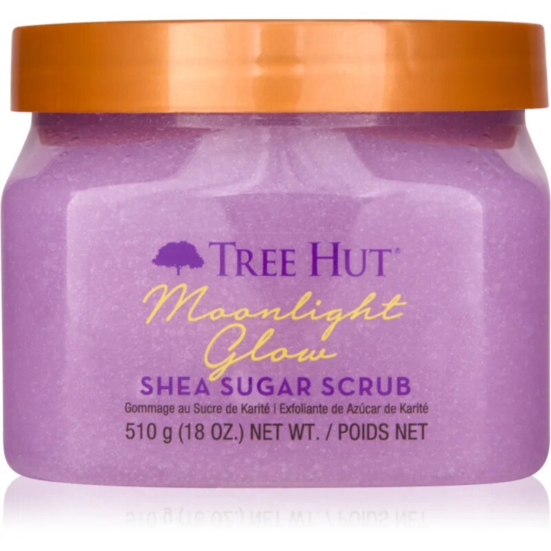 Tree Hut Shea Sugar Scrub Moonlight Glow захарен скраб за тяло 510 гр.